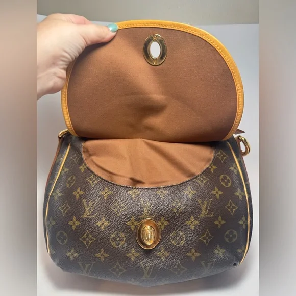 SOLD Louis Vuitton Monogram Tulum PM Crescent Shoulder Bag Discontinued - Picture 5 of 16